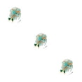 thumbnail image 1 of Qarigey Vintage Women Plume Fascinator Retro Style Velo Hat Diadema Flower Headwear para Club Horse Racing Events Green blue Type1 NO1, 1 of 6