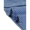 thumbnail image 5 of INSPIRE CHIC Women's Polka Dots Sleeveless Belted Shirt Dress XL Blue, 5 of 5