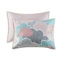thumbnail image 4 of Gracie Mills Eowyn Whimsical Cloud 5-Piece Reversible Cotton Quilt Set with Decorative Pillows - GRACE-8291, 4 of 4