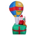 thumbnail image 6 of Yexmas 9FT Inflatable Christmas Santa Claus in Hot Air Balloon,Outdoor Holiday Decoration with LED Lights for Yard Lawn Garden, 6 of 14