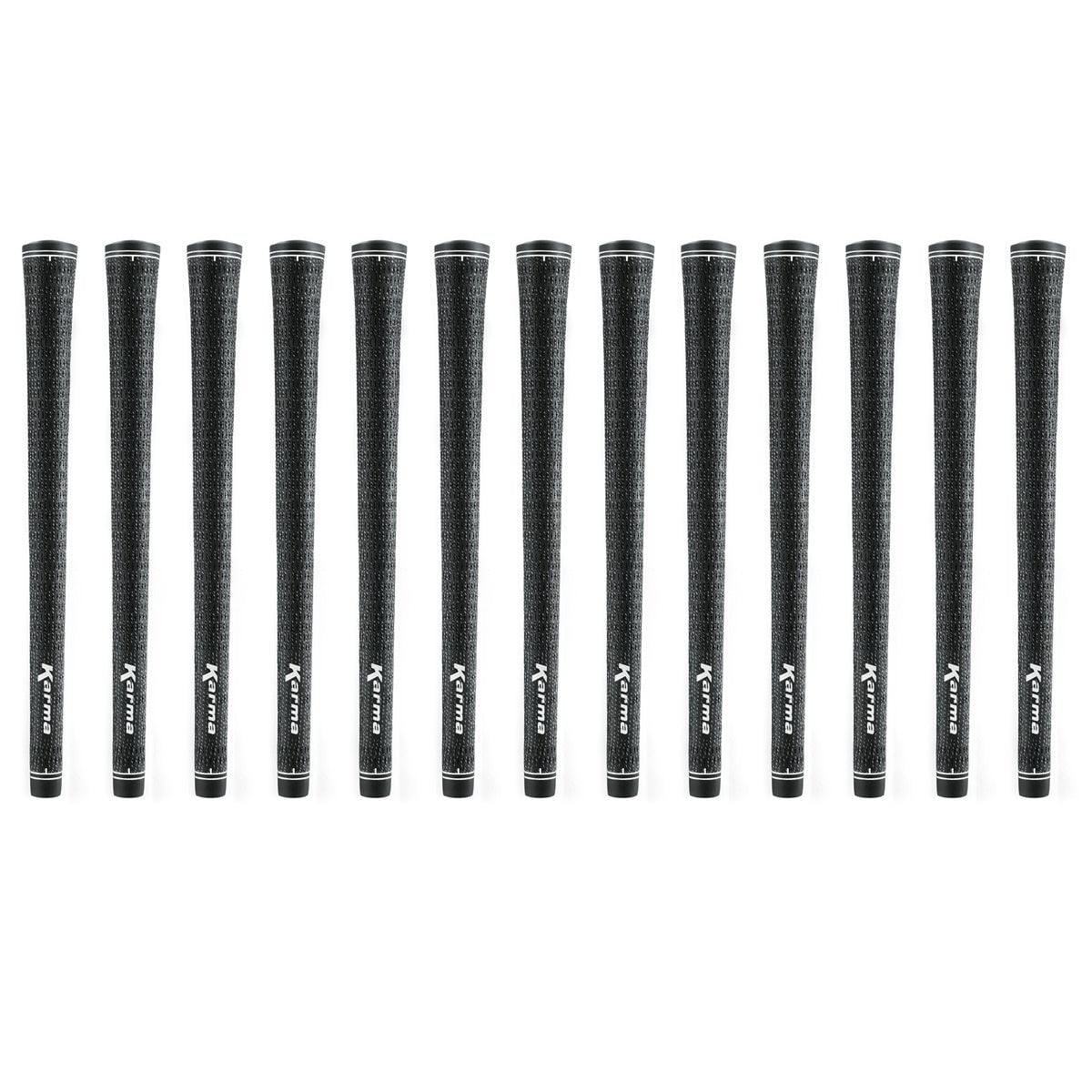 Karma Velour Full Cord Jumbo Plus (+1/8") Golf Grips (13 Pack