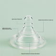 thumbnail image 4 of Nipple 4PCS Infant Bottle Nipples Silicone Replacement Wide Neck Accessory Clear  Hole Breastfeeding Nipple, 4 of 8