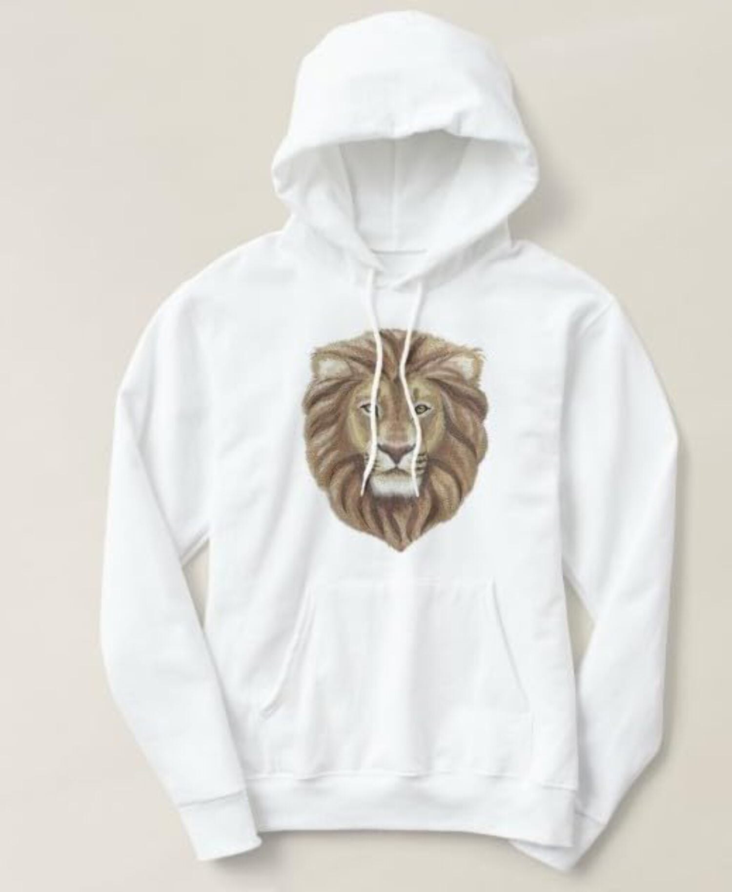 Custom Pride  Majesty Lion Embroidery Iron On/Sew Patch (6.85" x 8.15")