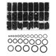 thumbnail image 1 of O-rings Kit, 1200 Pcs 24 Sizes O-ring Kit Assortment Rubber Seal Gasket O-rings, 1 of 5