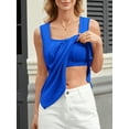 thumbnail image 3 of Sociala Womens Summer Tank Tops with Padded Bras Loose Fit S - 3XL, 3 of 6