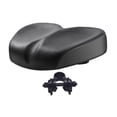 thumbnail image 3 of Asiento de bicicleta Sillín de bicicleta Almohadilla de bicicleta Transpirable Antideslizante Sin nariz Cómodo negro, 3 of 8