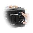 thumbnail image 3 of Cuisinart Grille-Pain Compact 4 Tranches, Noir, 3 of 3