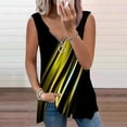 thumbnail image 2 of Cathalem Débardeurs pour Femmes Col Halter Crop Tops, Jaune L, 2 of 5