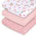 thumbnail image 1 of The Peanutshell Rêves les Plus Sauvages Housse de Matelas à Langer Lot de 3, 1 of 5