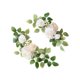 thumbnail image 1 of 2 piezas de flores de arco de boda, flores artificiales, hojas verdes, letrero de bienvenida Estilo C, 1 of 9
