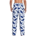 thumbnail image 3 of Xecao Whale Men's Straight Lounge Pajama Pants: The Ultimate in Comfortable Sleepwear, 3 of 9