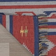 thumbnail image 3 of Nourison Baja BAJ03 Blue/Red/Gray Indoor Area Rug - 8' x 10', 3 of 9