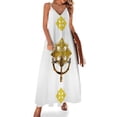 thumbnail image 1 of Vestido sin mangas con cruz etíope Vestidos de verano para mujer Vestido de verano para mujer Ropa de mujer Vestido de noche para mujer, 1 of 7