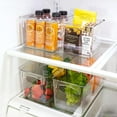thumbnail image 6 of Sorbus Clear Storage Bins - Multi-Purpose Organizers for Kitchen, Pantry, Fridge, and Cabinet (4 Pack), 6 of 7