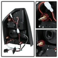 thumbnail image 3 of Black 2005 2006 2007 Chrysler 300 LED Tail Lights Brake Lamps Left+Right, 3 of 5