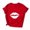 #10Red, variant on Tejiojio Graduation Season Gifts Women Valentine's Day Print Short Sleeve T-shirt Novelty Graphic Tops