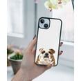 thumbnail image 5 of FINCIBO Soft Rubber Protector Cover Case for Apple iPhone 14 6.1" 2022, English Bulldog, 5 of 5