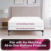 All-in-One Bed Bug Blocker Box Spring Encasement Mattress Protector, Twin