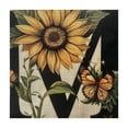 thumbnail image 4 of Acheng Sunflower Butterfly Square Tablecloth Outdoor Picnic Camping and Indoor Kitchen Dining Party 100% Polyester Fiber 40*40, 4 of 8