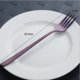 thumbnail image 4 of Tenedor de cena de acero inoxidable Sunnimix 1 pieza color púrpura, 4 of 4