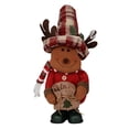 thumbnail image 3 of Muñeco de peluche navideño de pie para árbol de Navidad, dormitorio Ciervo, 3 of 9