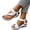 White, variant on YOUYEDIAN Orthopedic Sandals for Women Summer Casual Arch Support Walking Shoes Comfy Slip on Non Slip Open Toe Slippers