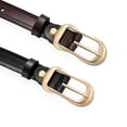 thumbnail image 4 of SENDEFN 2 Pack Women Leather Belts with Pin Buckle Waist Belt for Jeans Pants Dresses, 4 of 6