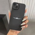 thumbnail image 3 of Funda de teléfono con patrón de avión de primera calidad para iPhone 16 15 Pro Max Fundas para iPhone 14 13 12 11 Pro XS Max XR 7 8 Plus Funda de silicona suave, 3 of 5
