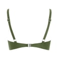 thumbnail image 6 of Womens Swim Tops Women's Solid Color Tankini Set Beach Pool Cover Up Hollow Out Bikini Top with Swim Shorts Conservative Two Piece Bathing Suit Army Green L, 6 of 7