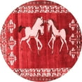 thumbnail image 1 of Ahgly Company Indoor Round Persian Red Traditional Area Rugs, 4' Round, 1 of 4