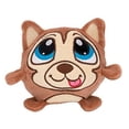 thumbnail image 2 of Crunchimals 6" Crunchable Stuffed Animals Plush - Holly Crunch (Cat), 2 of 5