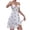 L0490 White, variant on Censtreet Women's Nightgown Cami Soft Sleepwear Sleeveless Loungewear Loose Sleepwear Pajama Dress