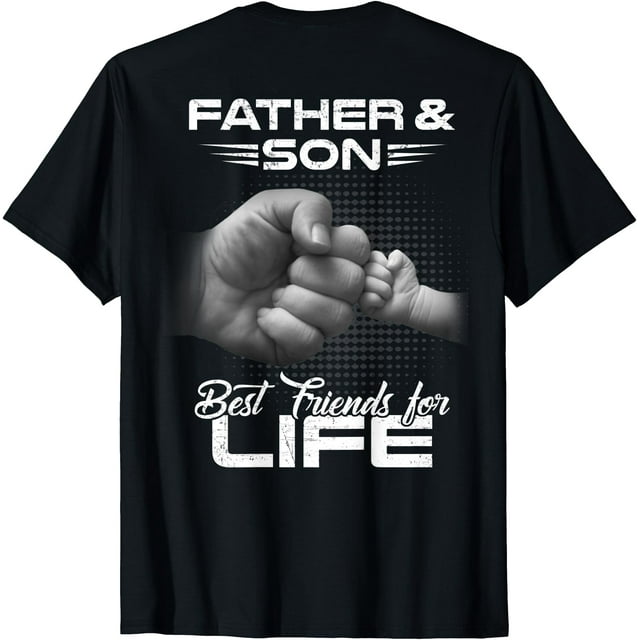 T-shirts Assortis Père & Fils Meilleurs Amis pour la Vie - comme sur L'Image - L