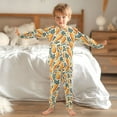 thumbnail image 6 of joogoo Carrots 2 Piece Long Sleeve Tee and Pants Cotton Pajama Set 4T, 6 of 7