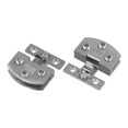 thumbnail image 4 of 4 X Glass Door Clips Door Hinge Replacement Parts Glass Door Hinges With Screws, 4 of 12