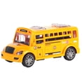 thumbnail image 1 of Flmtop School Bus Toy Simulated Fall-resistant Plastic Inertial School Bus Toy for Boy, 1 of 1