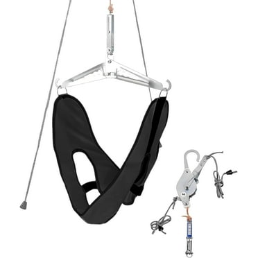 Portable Cervical Traction Device - Over The Door Adjustable Neck Stretcher, Effective Pain Relief for Home Office Outdoor Use