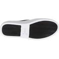 thumbnail image 4 of Toms Bryce Black Leather Suede Pull On Rounded Toe Low Top Fashion Sneakers (Black, 7), 4 of 6