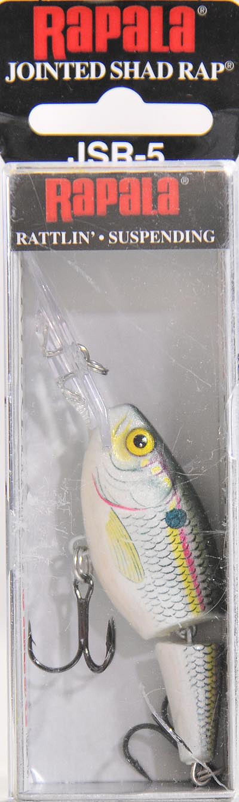 (2 pack) Rapala Jointed Shad Rap 05 Fishing Lure 2" 1/4oz Shad