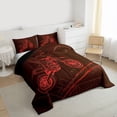 thumbnail image 3 of jejeloiu Speed Gamer Twin Comforter Sets,Race Dirt Bike Bedding Set For Men Women Reversible 2pcs, 3 of 8