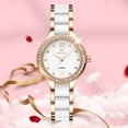 thumbnail image 6 of New Fashionable Simple Style Steel  Belt Watches Women Watch Casual Exquisite Quartz Watch Quartz WristWatch WHITE, 6 of 8