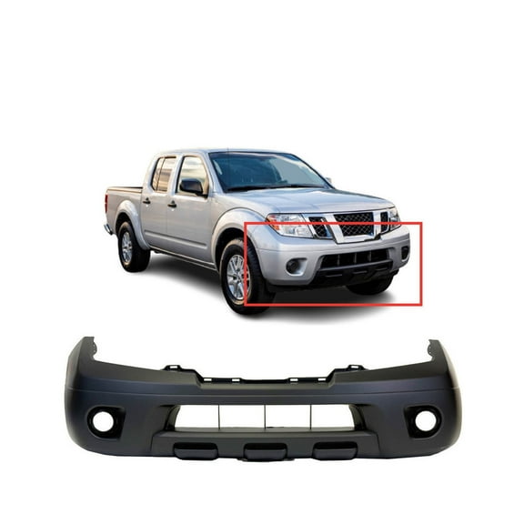 DCP Front Bumper Cover For 2009-2019 Nissan Frontier NI1000263 62022ZL00B