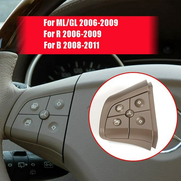Auto Multi-Funktion Lenkrad Schalter Control Taste Für Mercedes W164 ML GL  W251 R Klasse W219 W230 W171 350 400 450 500 - AliExpress