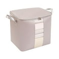 thumbnail image 1 of Large Capacity Clothes and Quilt Storage Bag, Foldable Moisture Proof PVC Organizer for Closet and Moving, 1 of 2