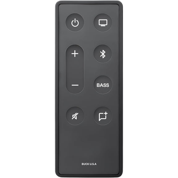 Replacement Remote Control for Bose TV Speaker & Solo Soundbar Series II – Compatible with Bose Solo 5, Solo 10, Solo 15 Sound Systems – Easy Setup, No Programming Required