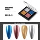 thumbnail image 1 of Fiudx Liquidación de ofertas flash Espejo en polvo de cuatro colores para uñas, polvo de titanio superllamativas, no vuela, 1 of 3