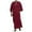 Red-a, variant on Kaftan for Men Casual Long Sleeve Mens Summer Robe V Neck Casual Gown White Robe Men