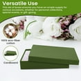 thumbnail image 4 of Novel Box 10 Pack Green Cardboard Cotton Filled Jewelry Gift Boxes 5.5x3.5x1 Inches with Lids, 4 of 6