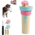 thumbnail image 1 of Automatic Cat Teaser Launcher, Electric Cat Wand Toy with Telescopic Rope, Interactive Automatic Retractable Cat Teaser with Plush Ball, Fuzzy Ball Launcher Toy for Bored Indoor Pets (C), 1 of 7