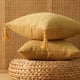 thumbnail image 1 of Japanese And Linen Pillowcase Home Cushion Plain Pillowcase Tassel Cushion Cover, 1 of 6